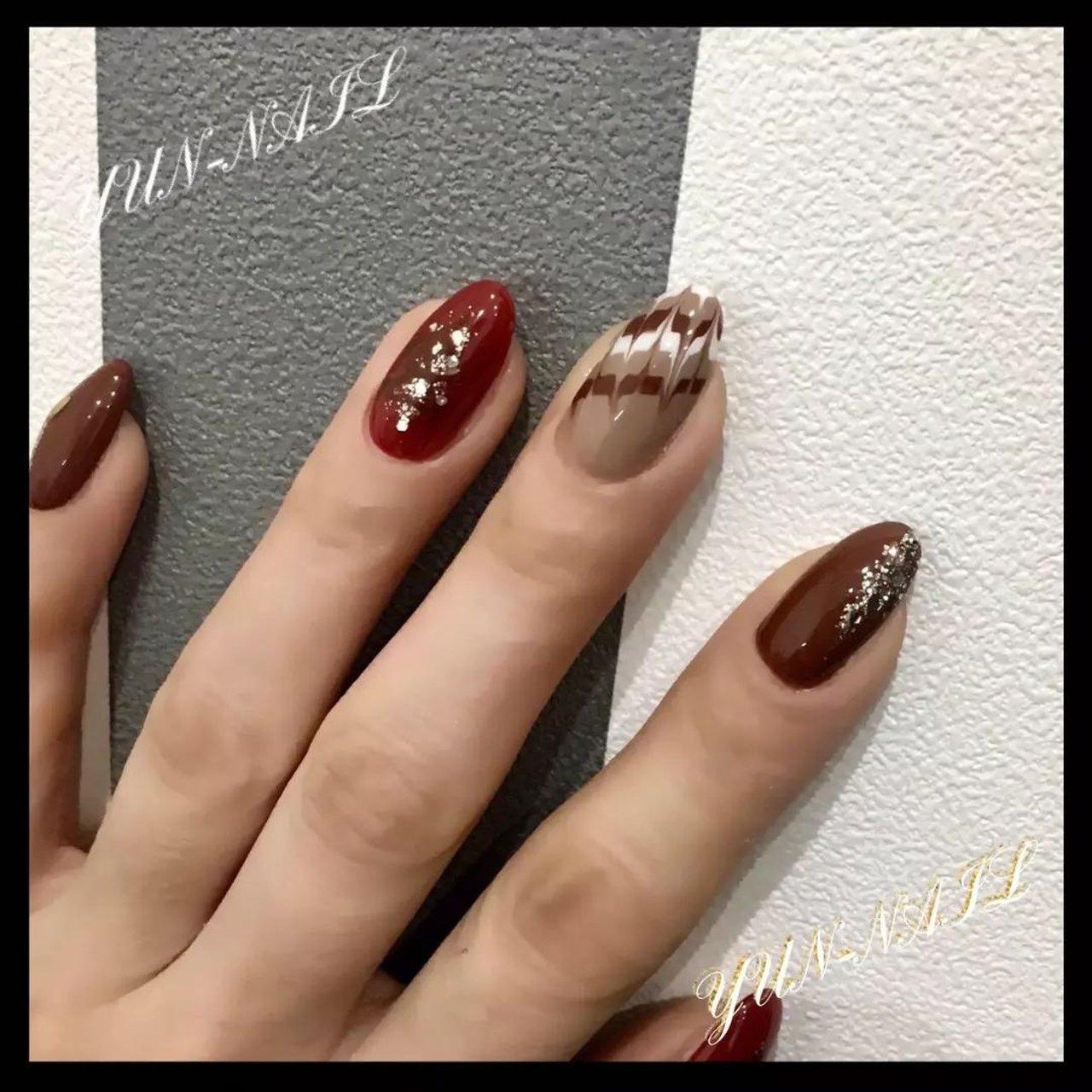 冬 バレンタイン デート 女子会 ハンド Yun ーnail ゆんchanのネイルデザイン No ネイルブック