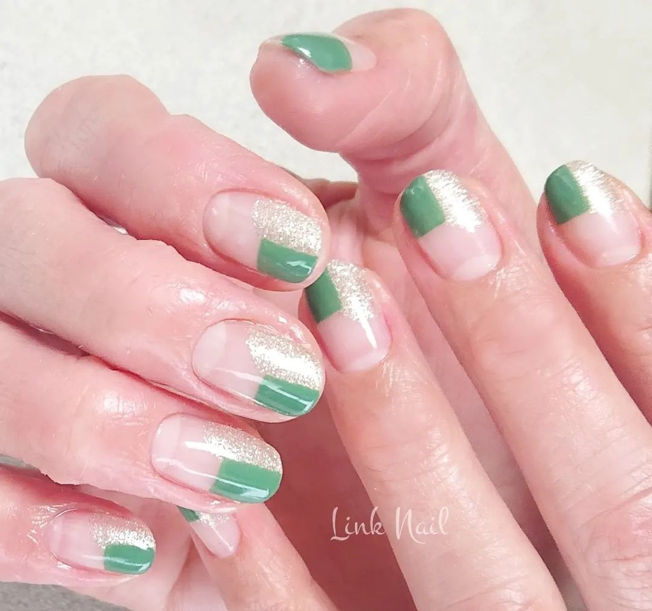 春 夏 オールシーズン 女子会 ハンド Link Nailのネイルデザイン No ネイルブック