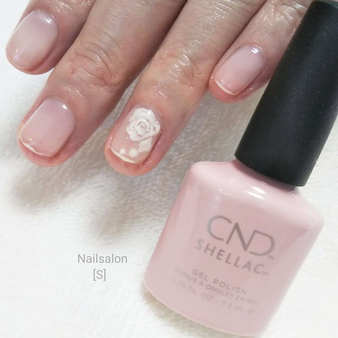 オールシーズン ハンド シンプル 3d ショート シェラックネイル専門店 S のネイルデザイン No ネイルブック