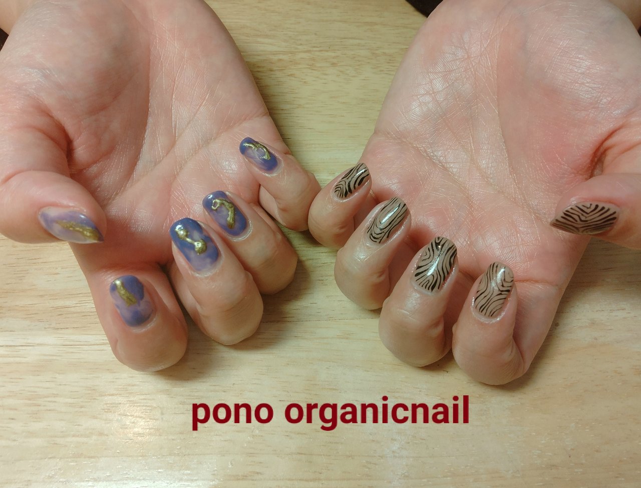 オールシーズン ハンド ニュアンス パープル グレージュ Ponoのネイルデザイン No ネイルブック