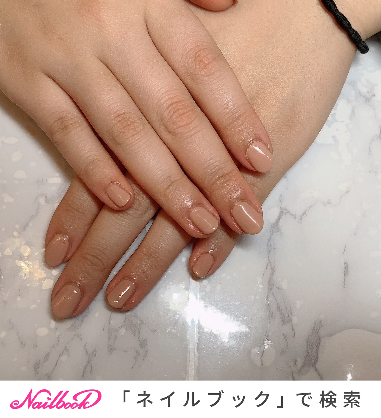 オールシーズン ハンド ワンカラー ショート ベージュ Nail Salon Breathのネイルデザイン No ネイルブック