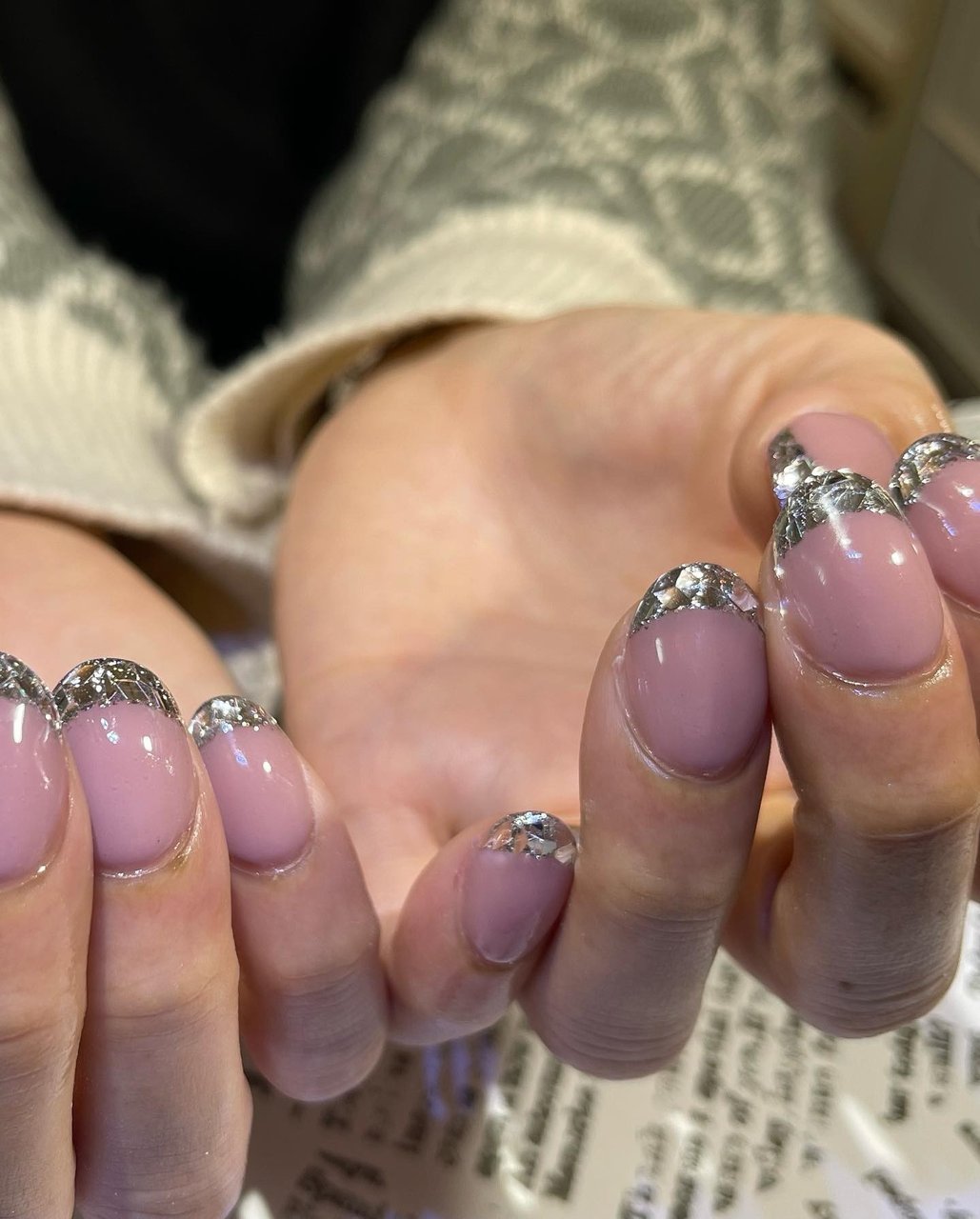 オールシーズン ハンド フレンチ ショート ピンク 久美のネイルデザイン No ネイルブック