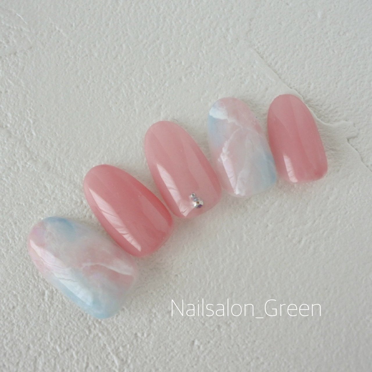 春 夏 デート 女子会 ハンド Nailsalon Greenのネイルデザイン No ネイルブック