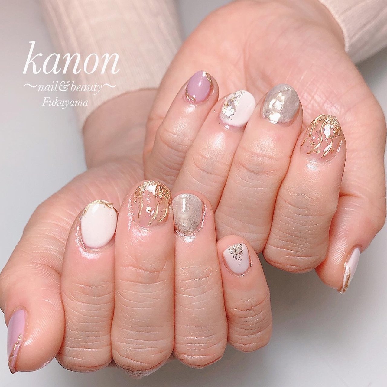 オールシーズン オフィス ブライダル パーティー ハンド ネイルサロンkanonのネイルデザイン No ネイルブック