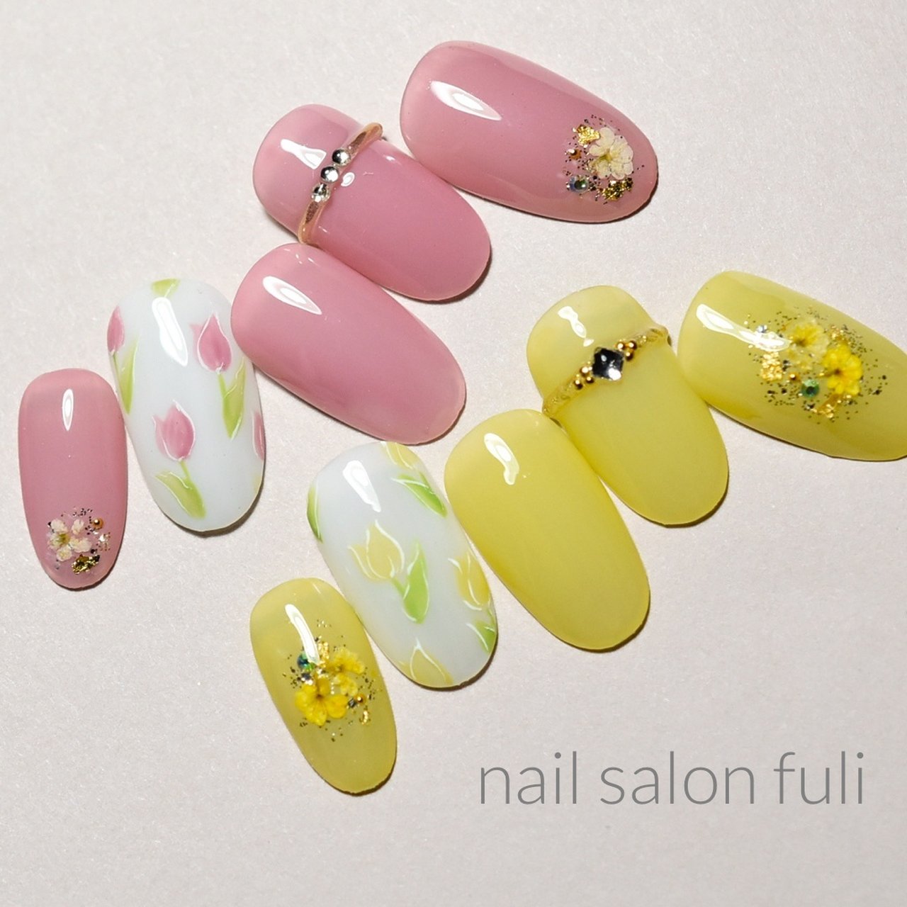 春 旅行 オフィス デート ハンド Nail Salon Fuliのネイルデザイン No ネイルブック