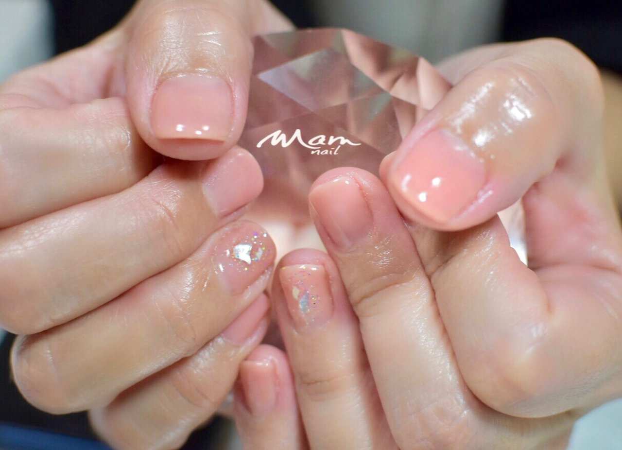 オールシーズン オフィス デート 女子会 ハンド Mamnailのネイルデザイン No ネイルブック