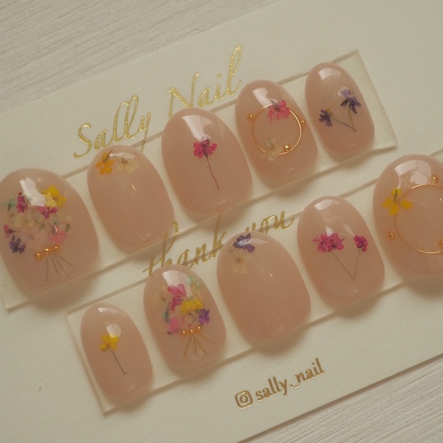 Sally Nail【サリーネイル】｜脇田のネイルサロン｜ネイルブック 【ShirleyNail様】ネイルチップオーダー