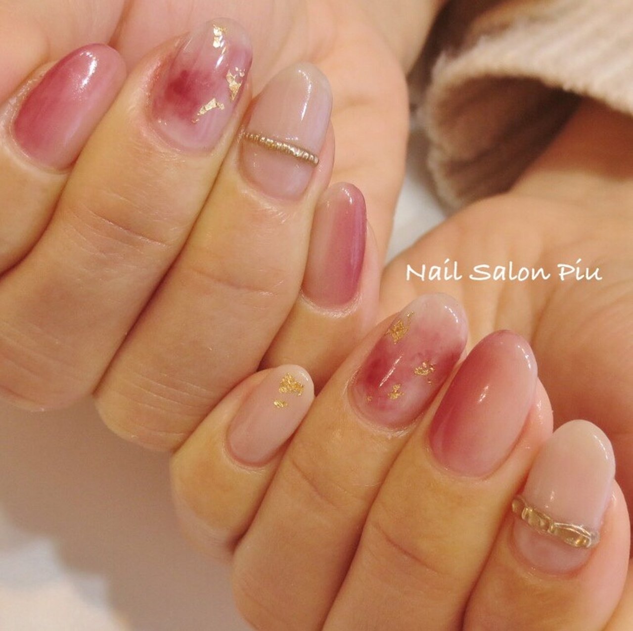 秋 冬 オールシーズン 女子会 ハンド Piuのネイルデザイン No ネイルブック