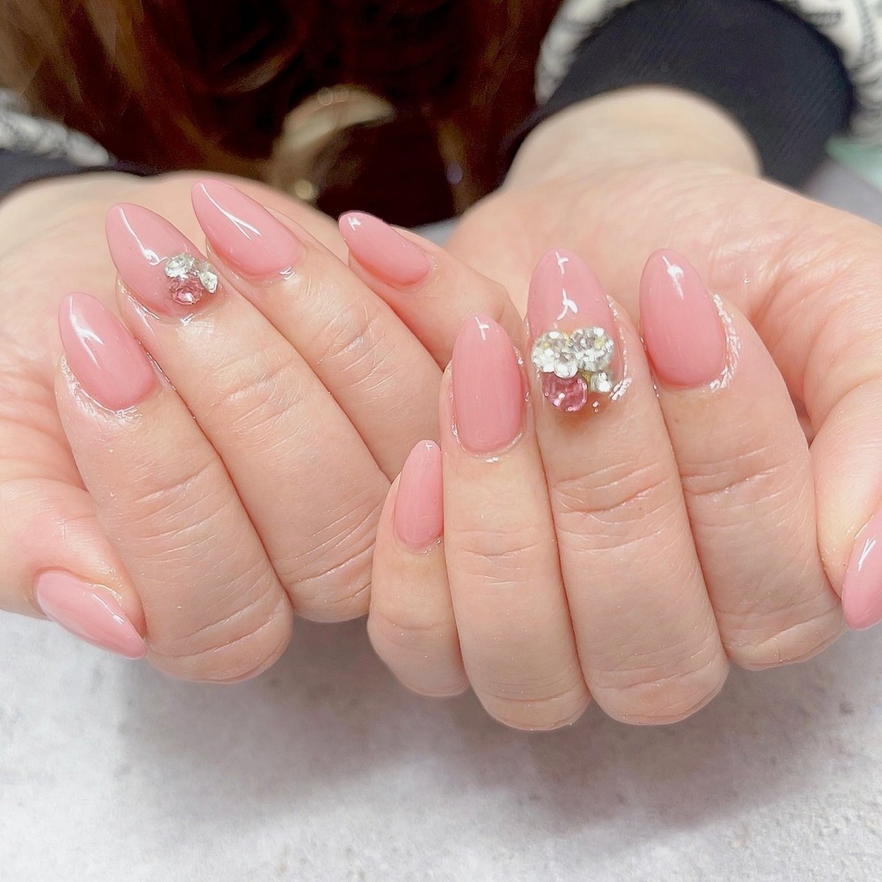 ピンク Crystal R Nail Salon のネイルデザイン No ネイルブック