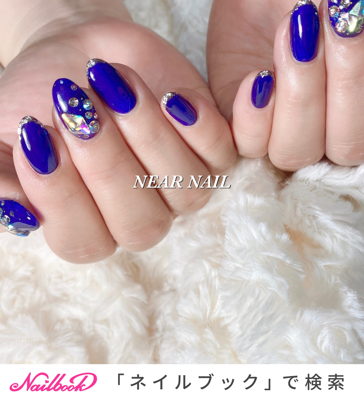 M-STYLE ネイルアート筆 青 M-STYLE ネイルアート筆 青 M-STYLE ネイルアート筆 青 - ネイル