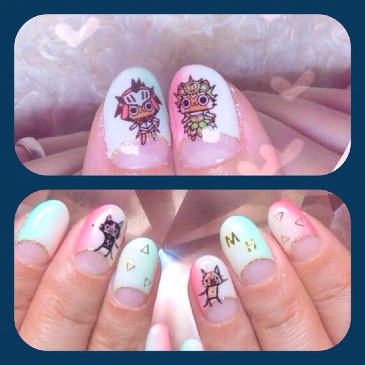 ハンド 痛ネイル ジェルネイル Tetu6918のネイルデザイン No ネイルブック