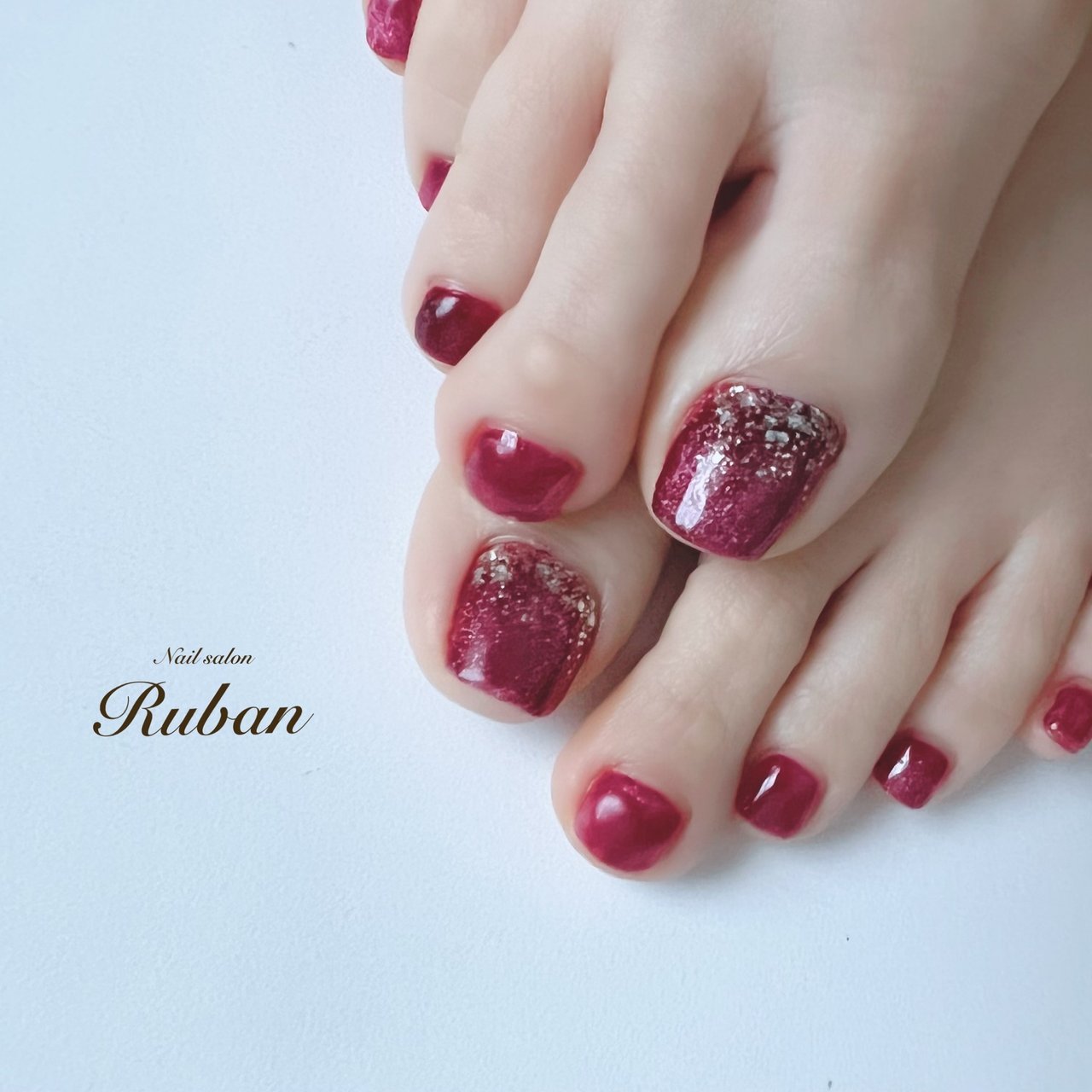 春 夏 冬 リゾート フット Nail Salon Rubanのネイルデザイン No ネイルブック