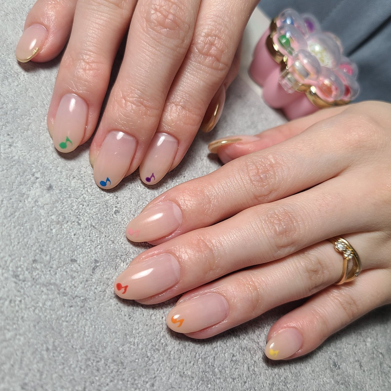 オールシーズン旅行オフィスデートハンド - nail salon chicoのネイルデザイン[No.7045574]｜ネイルブック