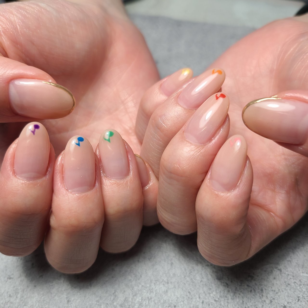 オールシーズン旅行オフィスデートハンド - nail salon chicoのネイルデザイン[No.7045574]｜ネイルブック