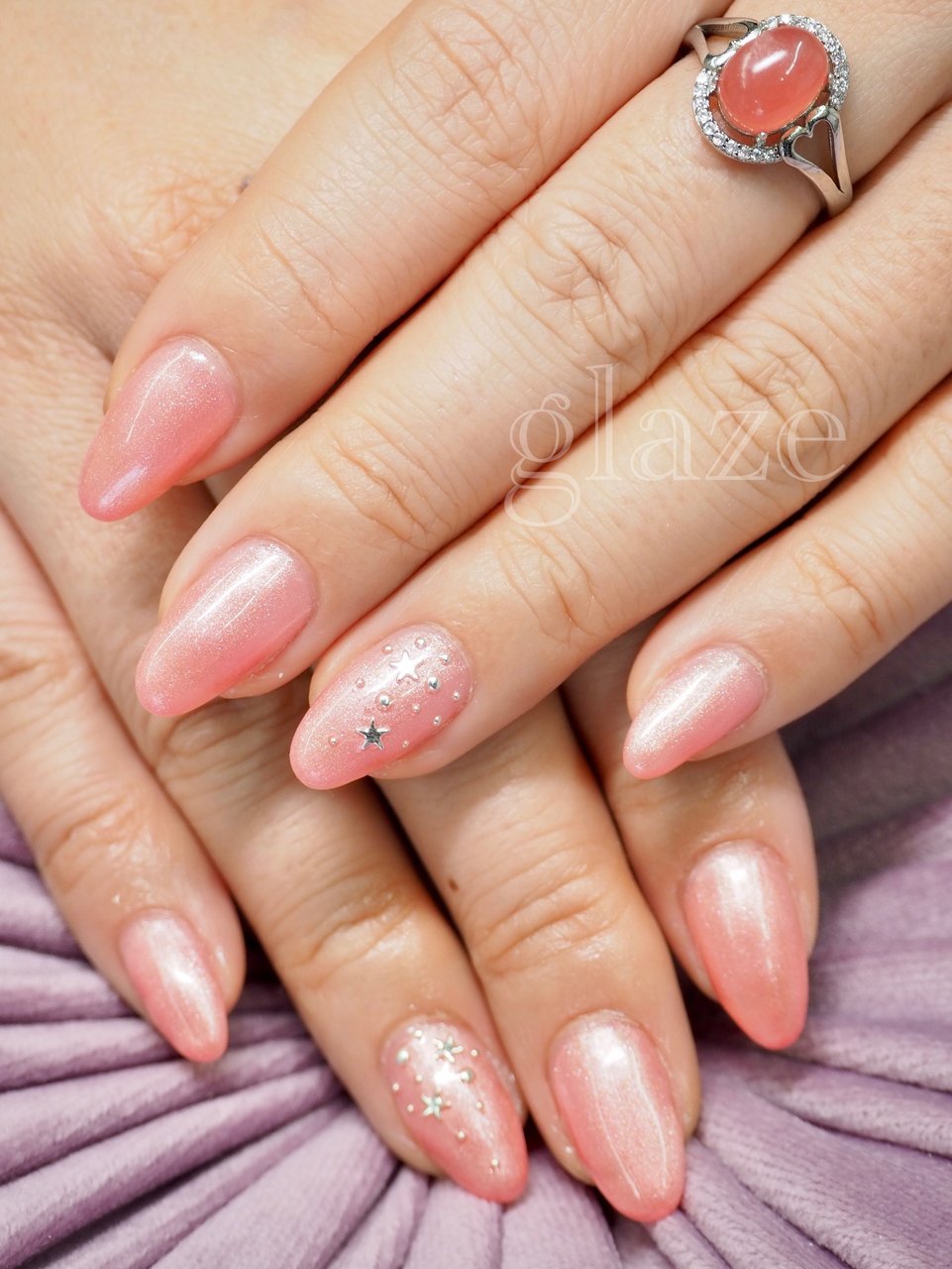 春 ハンド 星 ミディアム ピンク Chinaのネイルデザイン No ネイルブック