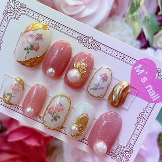 🦋あいり M's nail🦋 | 💐GUCCI💐 . . . @msnail_airi 💜ご予約