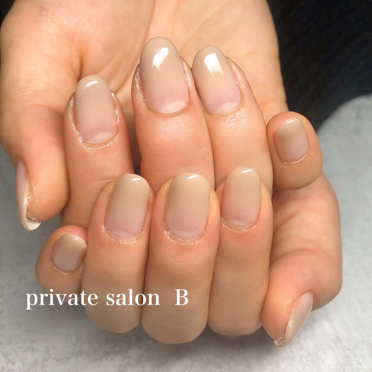 春 ハンド シンプル グラデーション ホワイト Private Salon B 相模原市中央区 のネイルデザイン No ネイル ブック