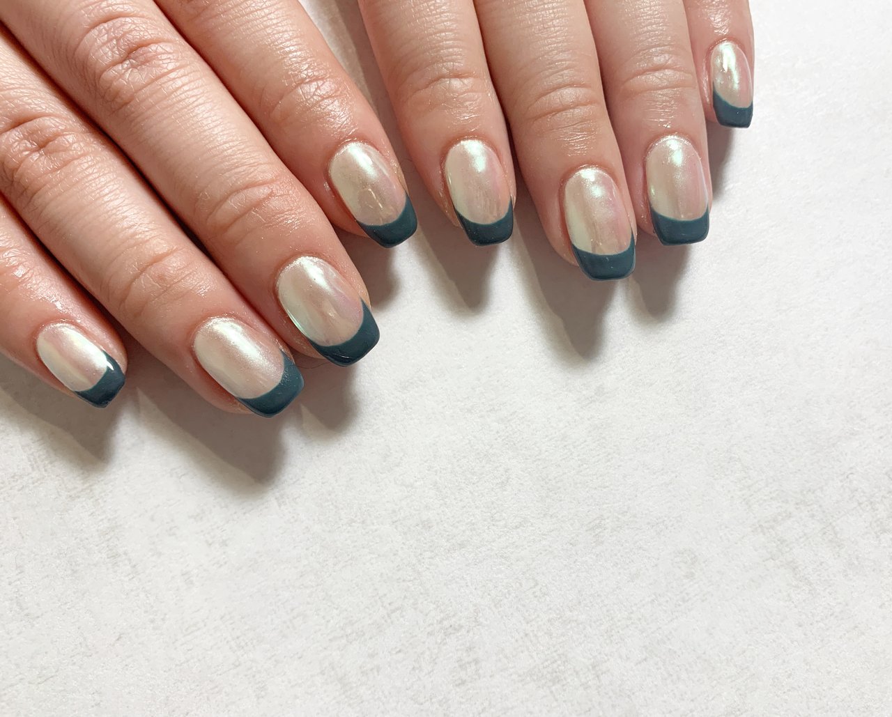 春 オールシーズン ハンド シンプル フレンチ Charmantnailのネイルデザイン No ネイルブック