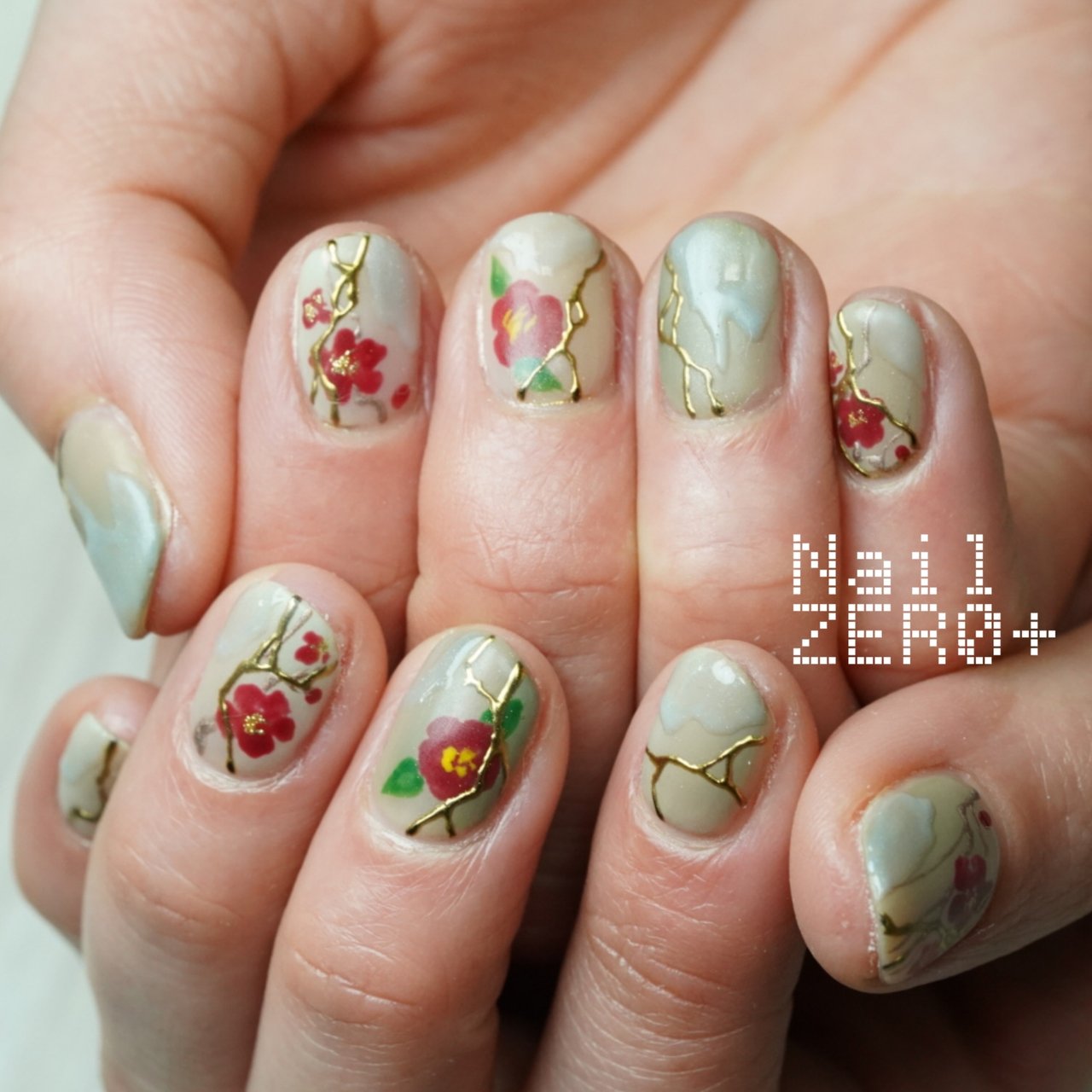 春 冬 オールシーズン 女子会 ハンド 塩見隼人 池袋 ネイルゼロプラスのネイルデザイン No ネイルブック