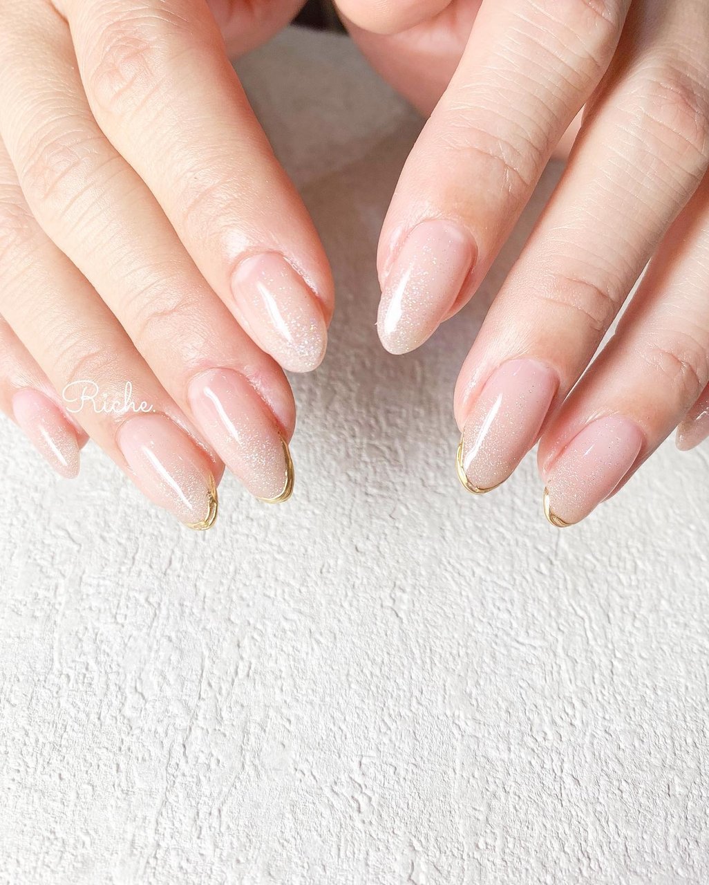 春 冬 オールシーズン ハンド シンプル Riche Nail Salonのネイルデザイン No ネイルブック
