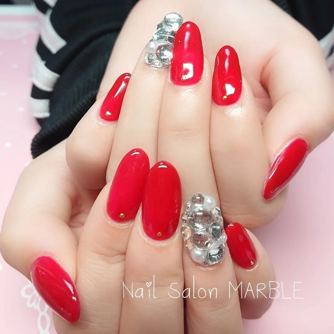 オールシーズン ライブ パーティー 女子会 ハンド Natsuのネイルデザイン No ネイルブック