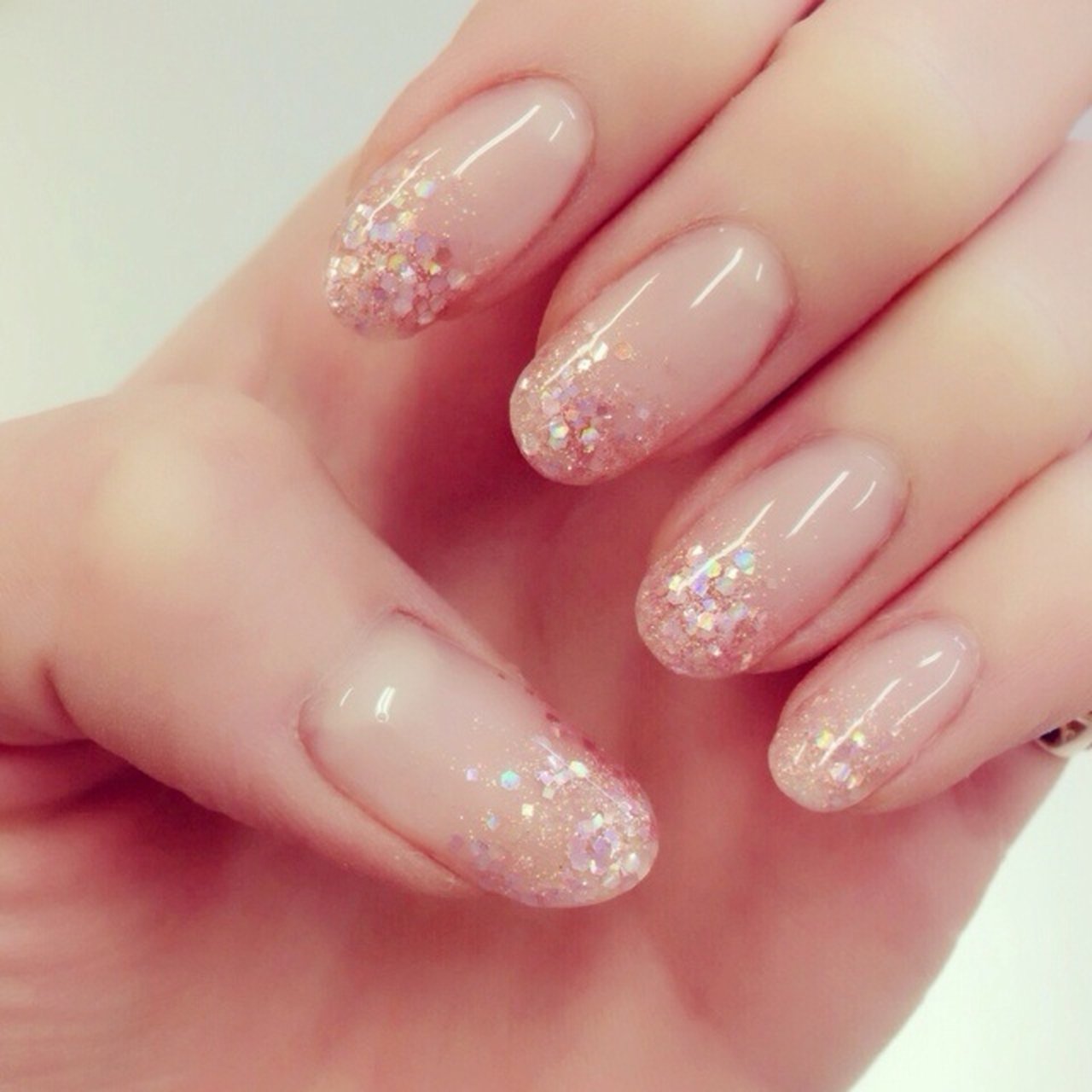 ハンド ラメ ピンク ジェルネイル Nya0u0nのネイルデザイン No ネイルブック
