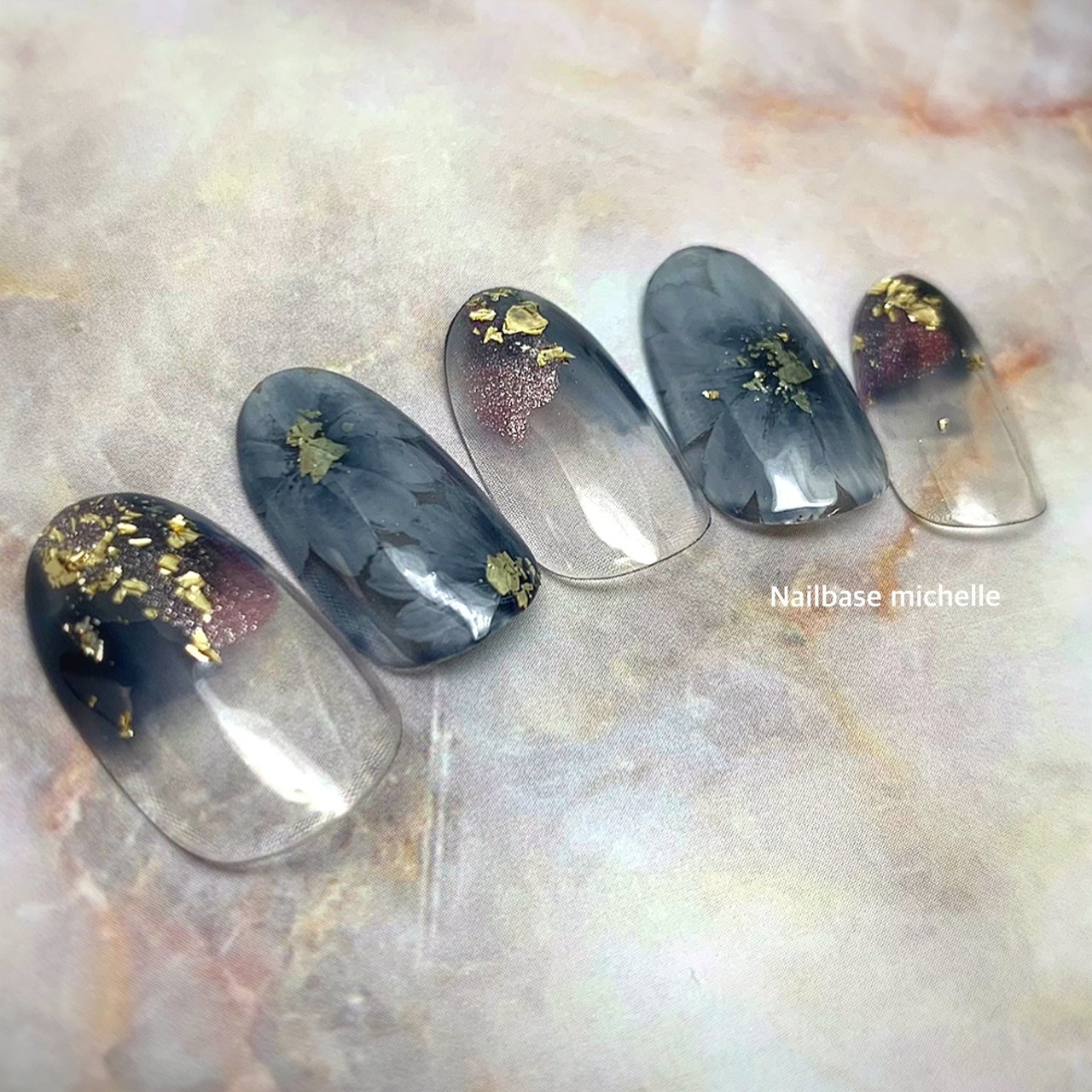 春 夏 オールシーズン ハンド フラワー Nailbasemichelleのネイルデザイン No ネイルブック