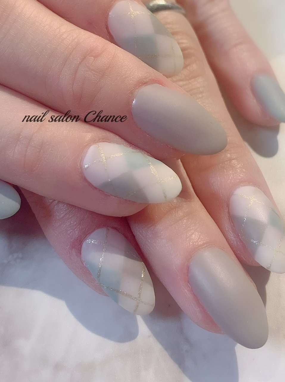 春 冬 オフィス 女子会 ハンド Nailsalon Chanceのネイルデザイン No ネイルブック