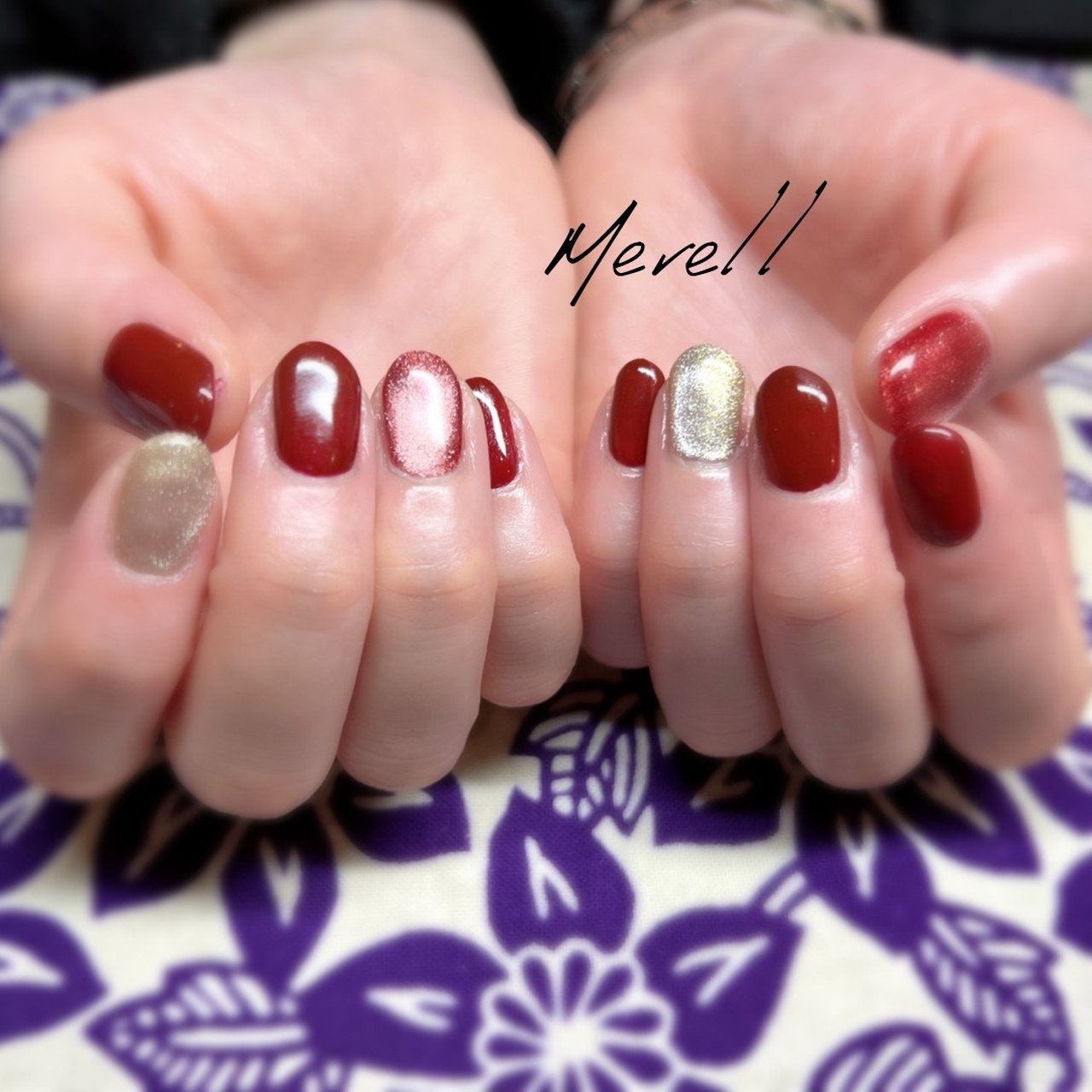 春 秋 冬 バレンタイン ハンド Merell メレル 宇都宮市ネイルサロンのネイルデザイン No ネイルブック