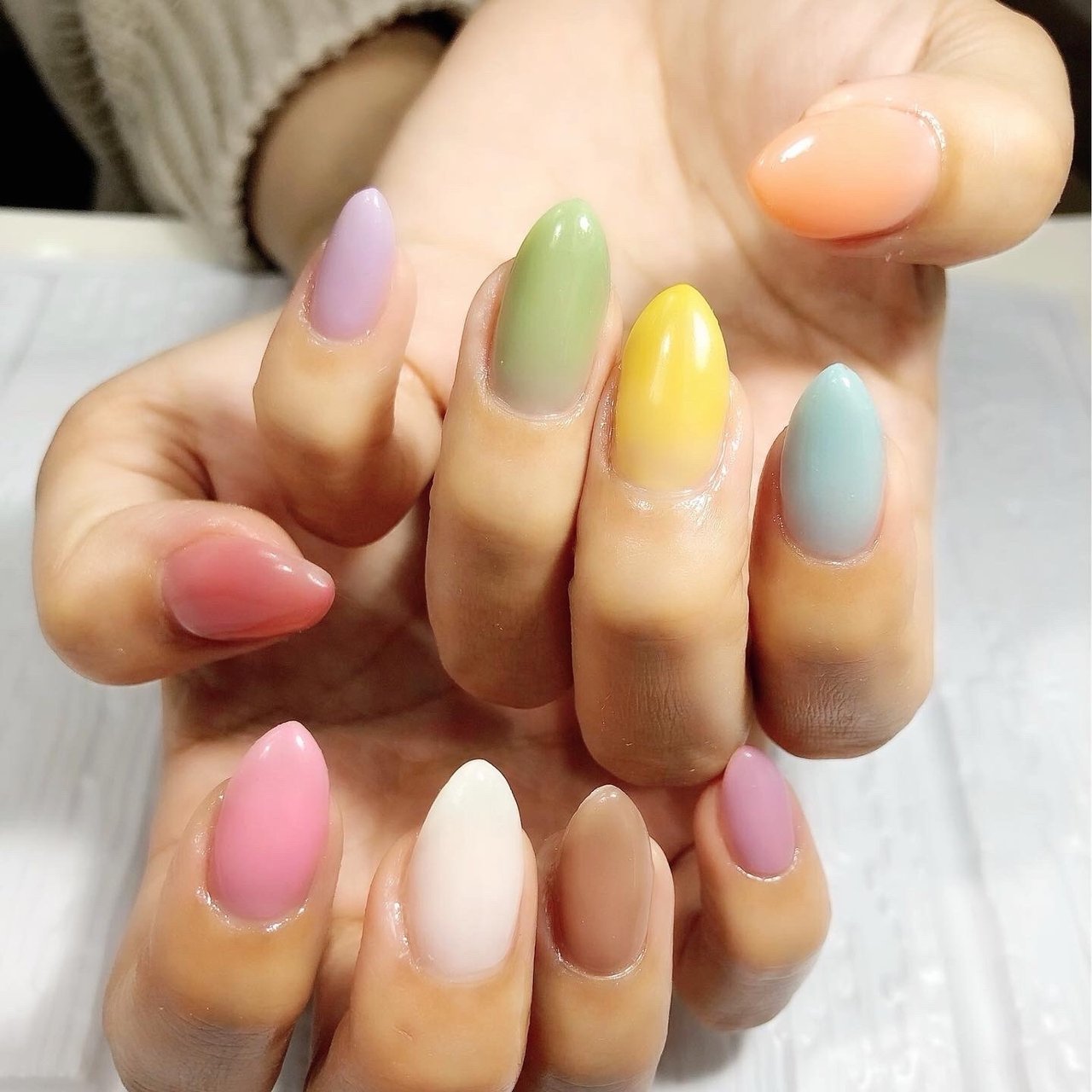 旅行 パーティー デート 女子会 ハンド Nail Smirac 林 智子のネイルデザイン No ネイルブック