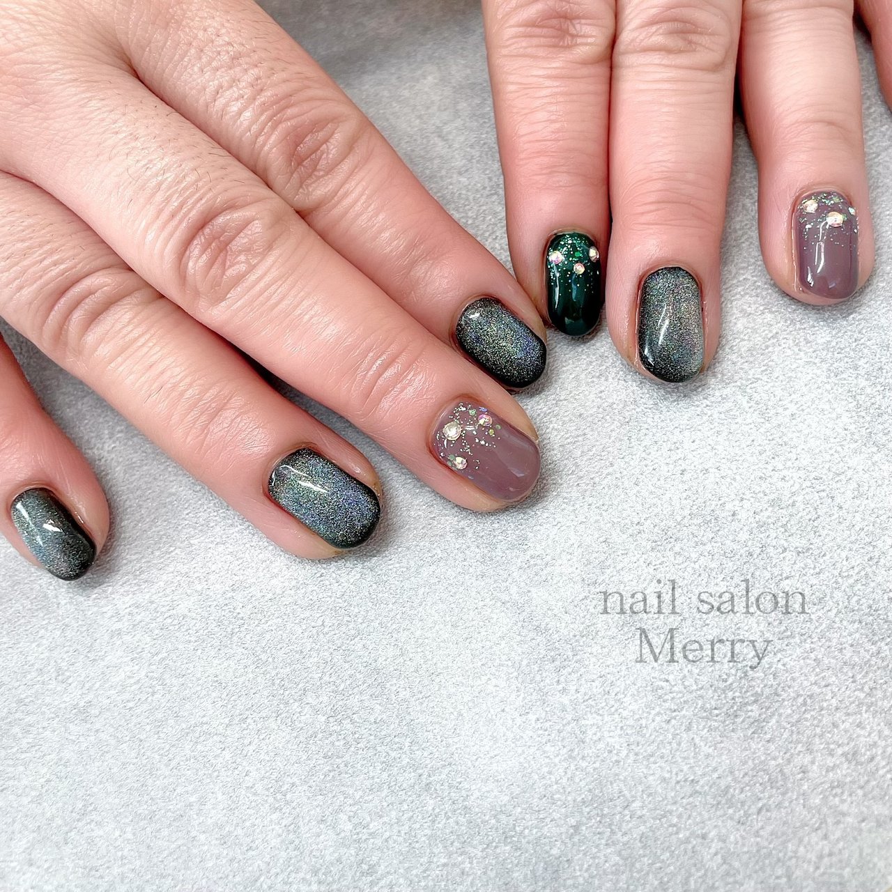 成人式 ライブ パーティー 女子会 ハンド Nail Salon Merry メリー のネイルデザイン No ネイルブック