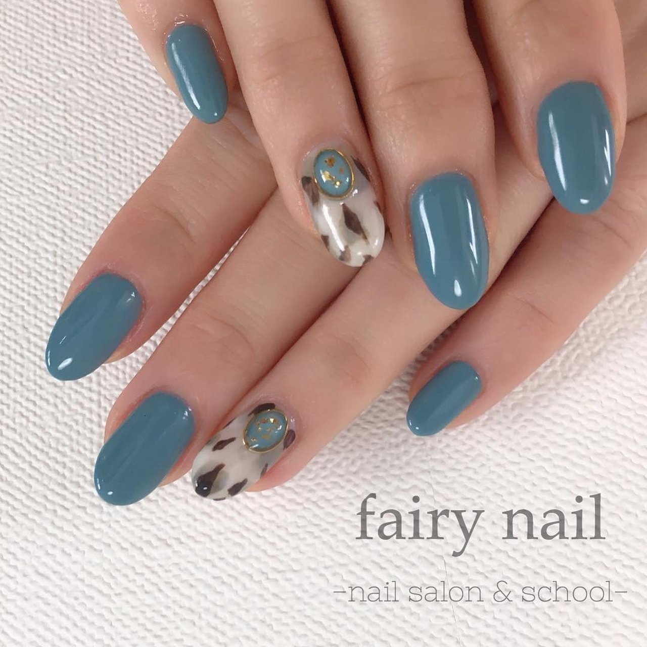 春 オールシーズン ハンド シンプル アニマル柄 Fairy Nailのネイルデザイン No ネイルブック