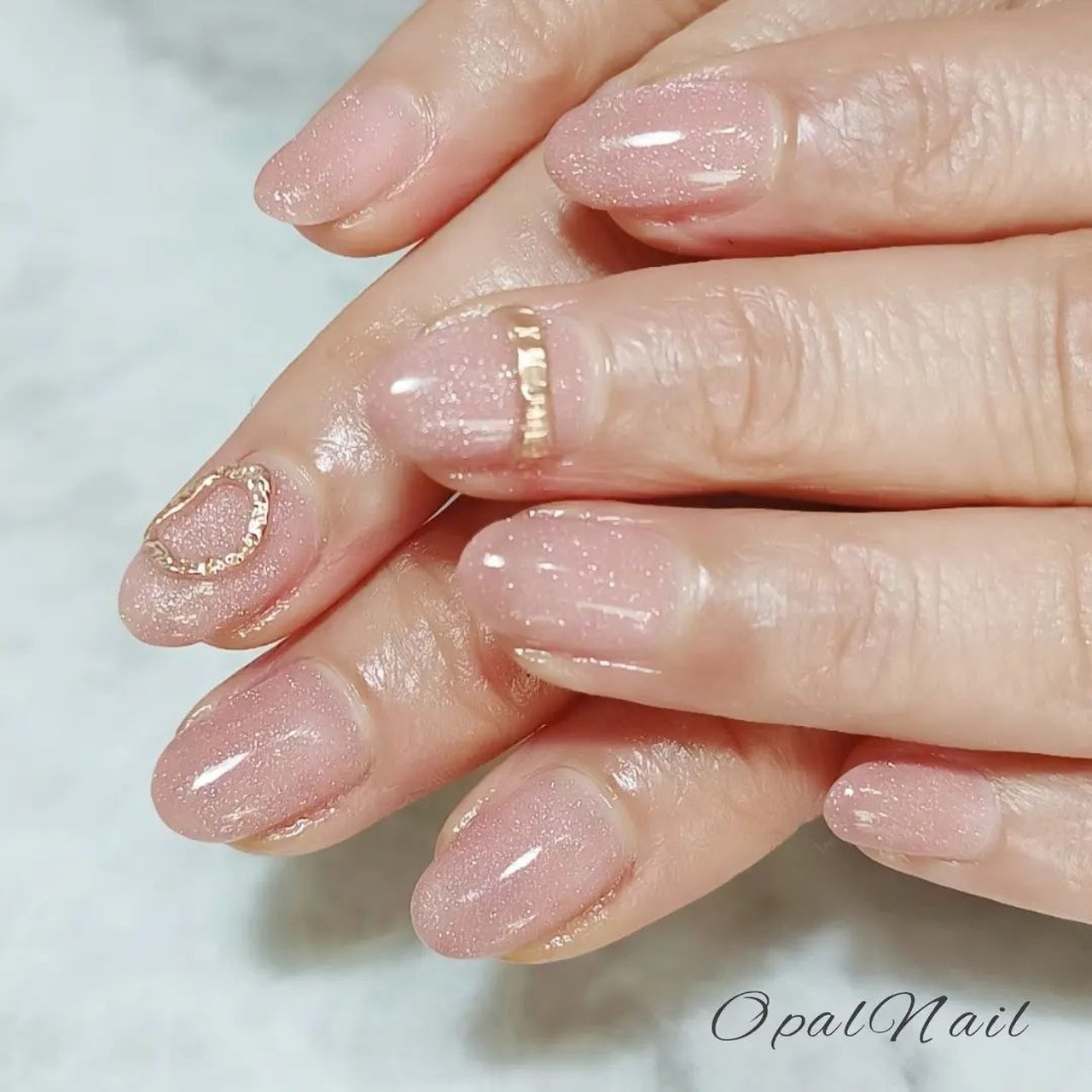 オールシーズン ハンド シンプル ピンク ジェルネイル Sanaのネイルデザイン No ネイルブック