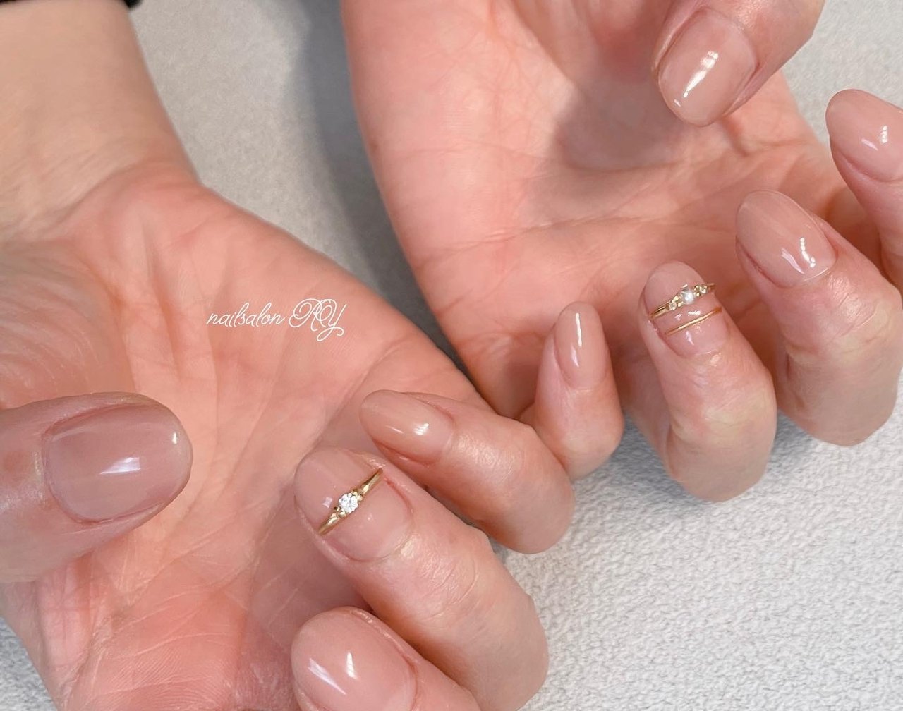 オールシーズン オフィス パーティー デート ハンド Nailsalon Ryのネイルデザイン No ネイルブック