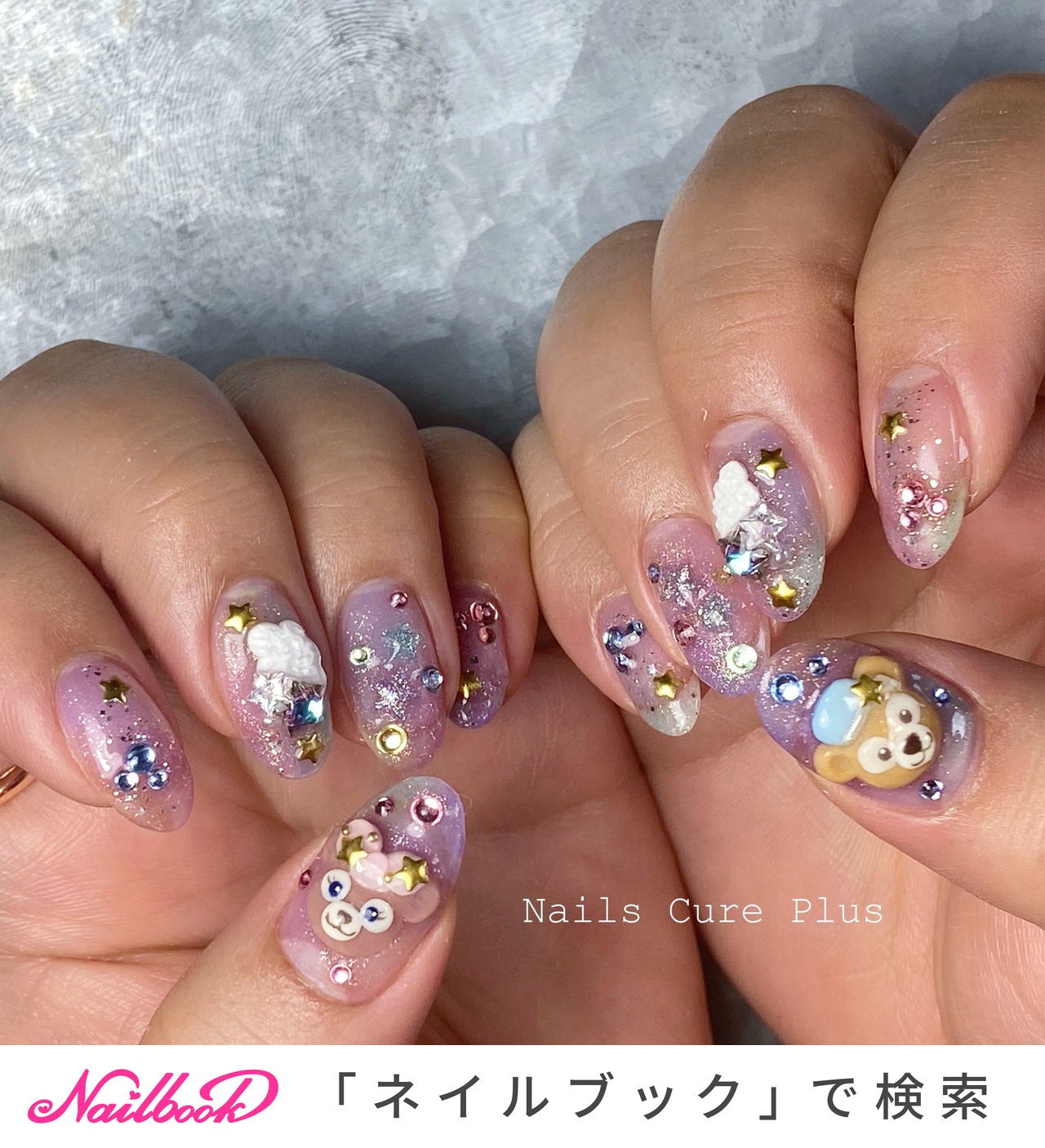 ディズニーネイルのネイルデザイン ネイルブック