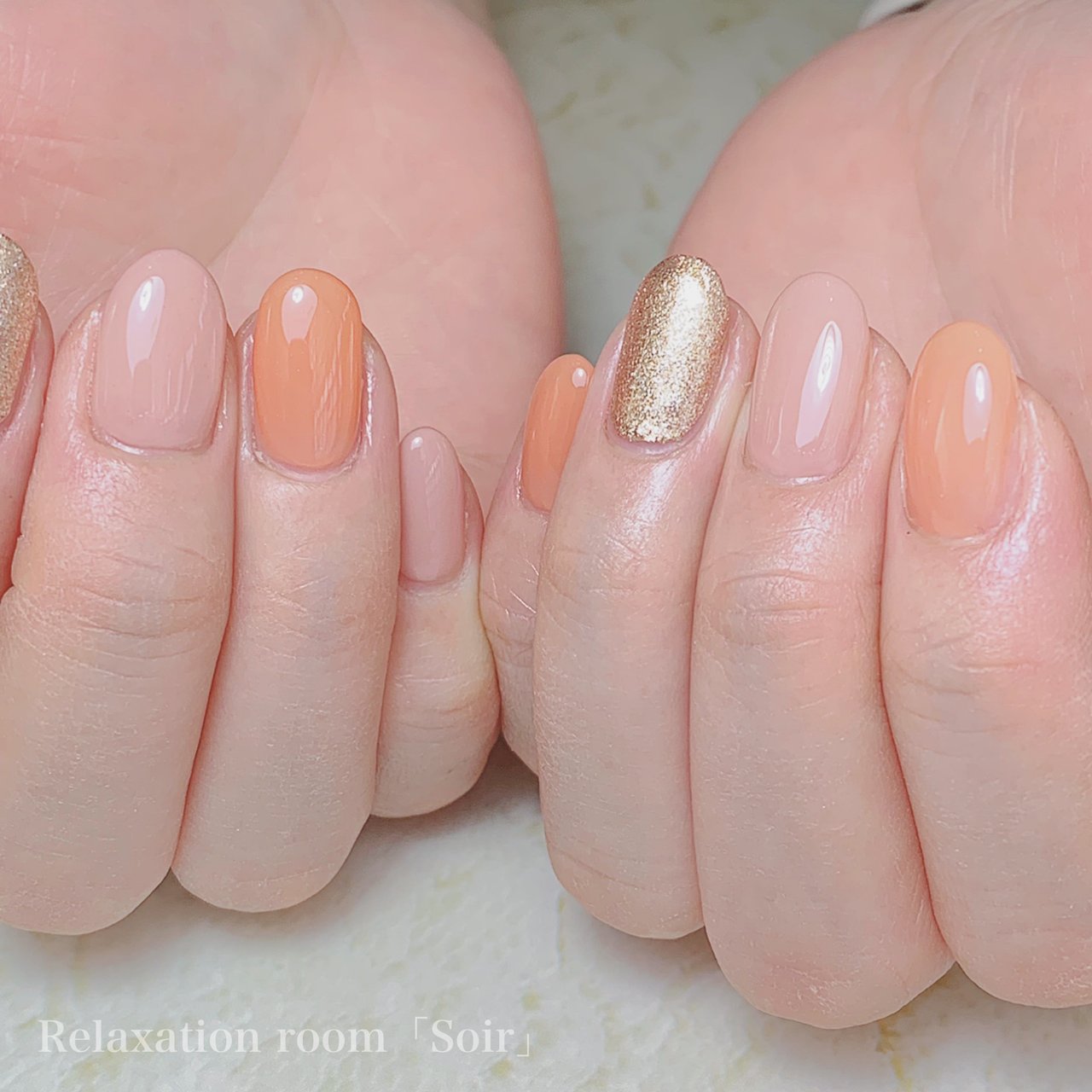 春 オフィス デート 女子会 ハンド Nail Likeのネイルデザイン No ネイルブック