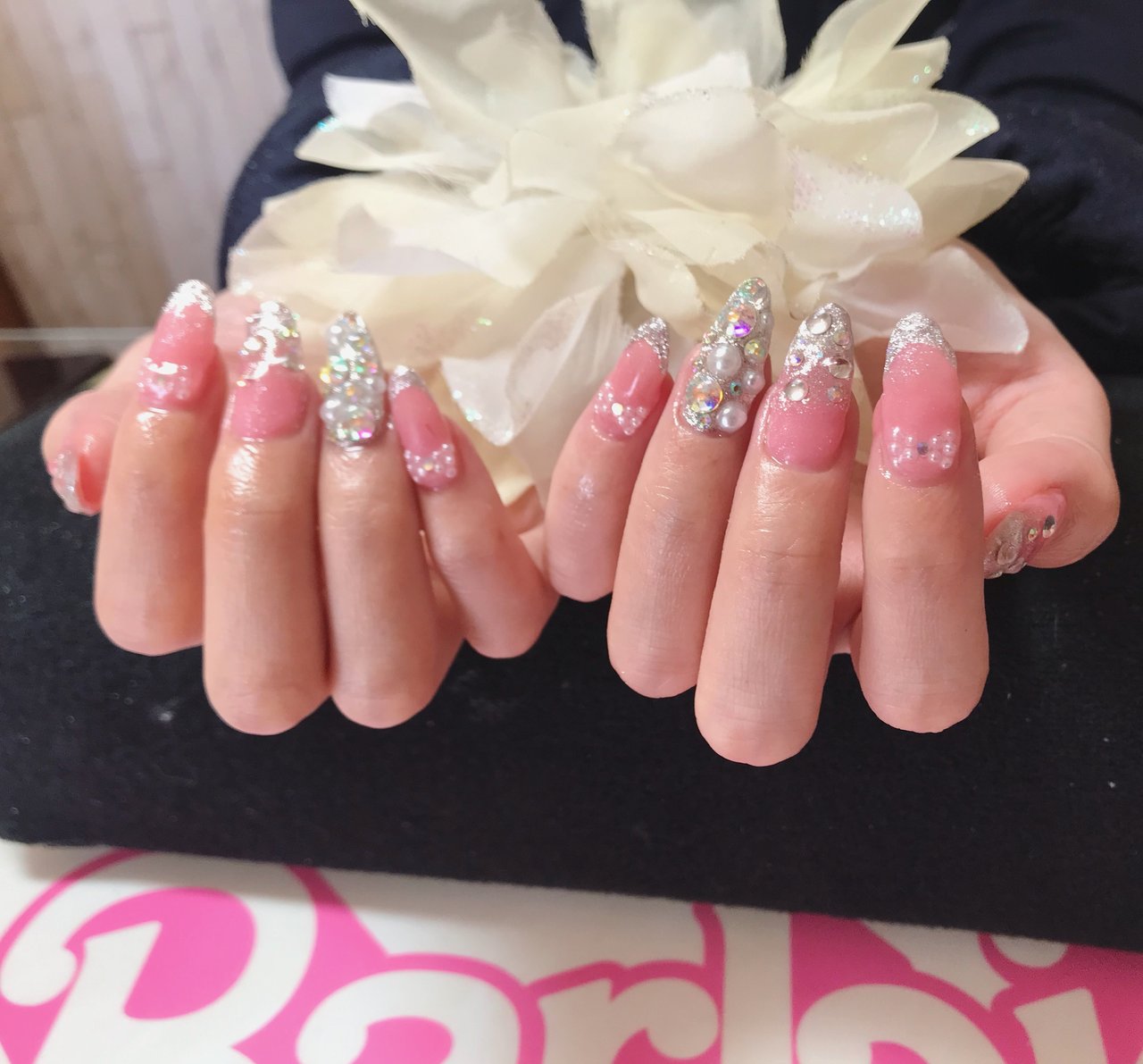 春 オールシーズン ハンド 変形フレンチ グラデーション A Nailのネイルデザイン No ネイルブック