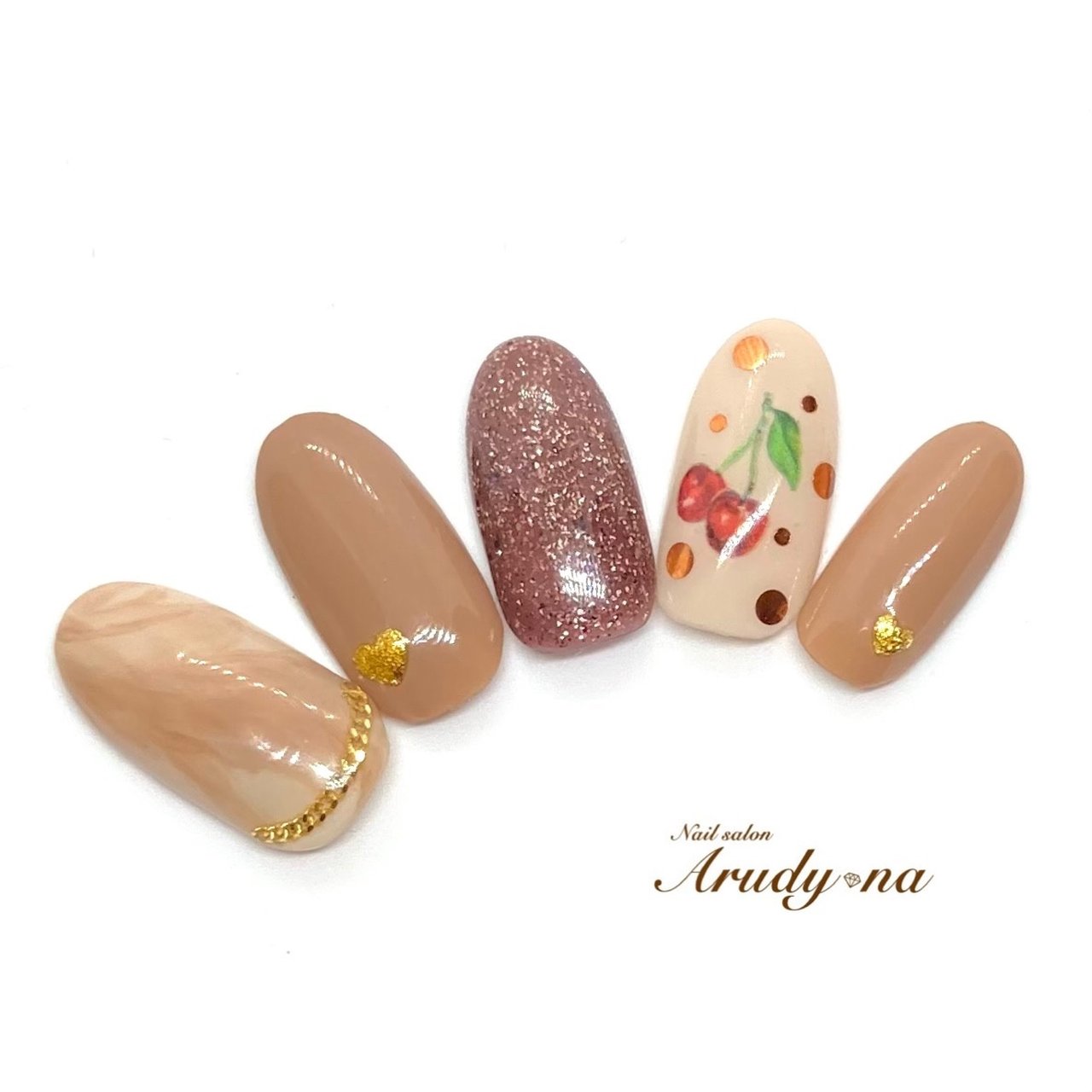 冬 バレンタイン ハンド シンプル ワンカラー Arudy Naのネイルデザイン No ネイルブック