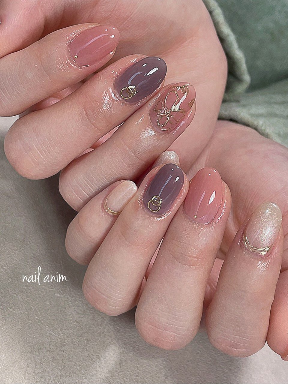 春/卒業式/入学式/ハンド/フラワー - nail animのネイルデザイン