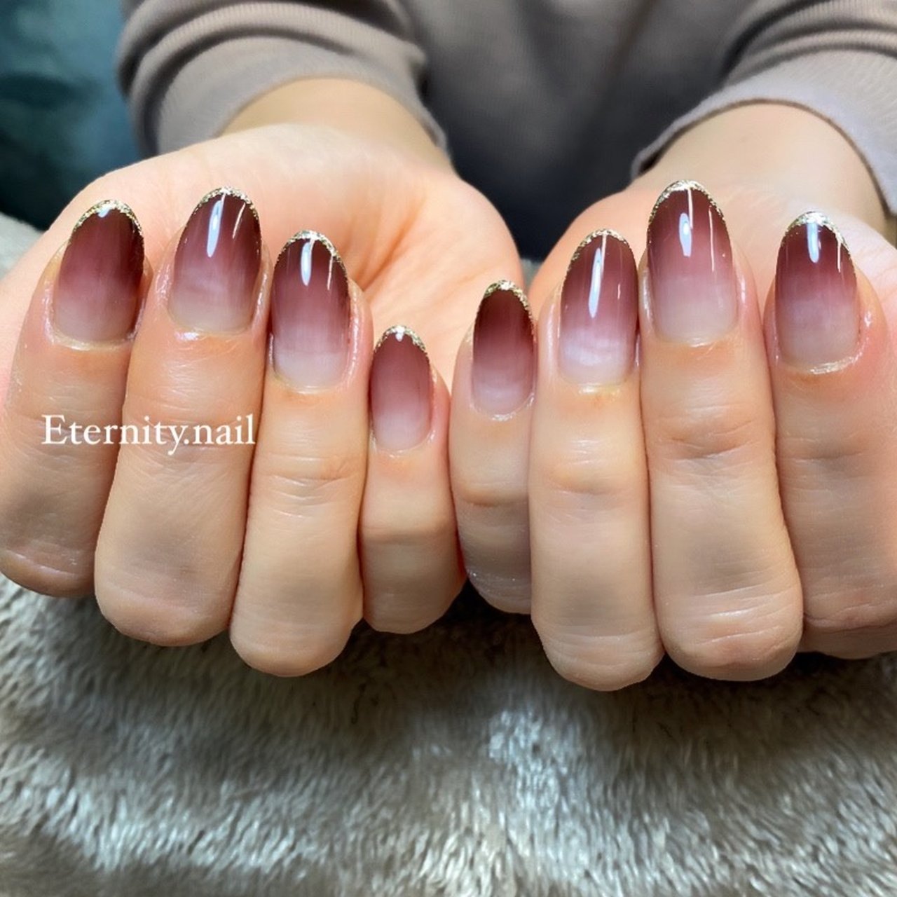 秋 冬 オフィス パーティー シンプル Nailsalon Eternityのネイルデザイン No ネイルブック