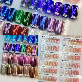 カラーチャートのネイルデザイン ネイルブック