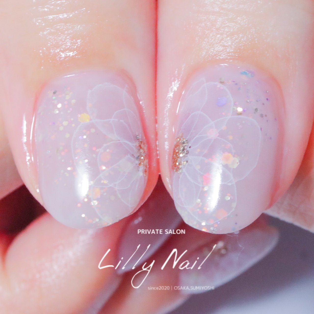 春 入学式 オフィス 女子会 ハンド 大阪市住吉区フィルイン専門ネイルサロン Lillynail リリーネイル にしもりさきのネイル デザイン No ネイルブック