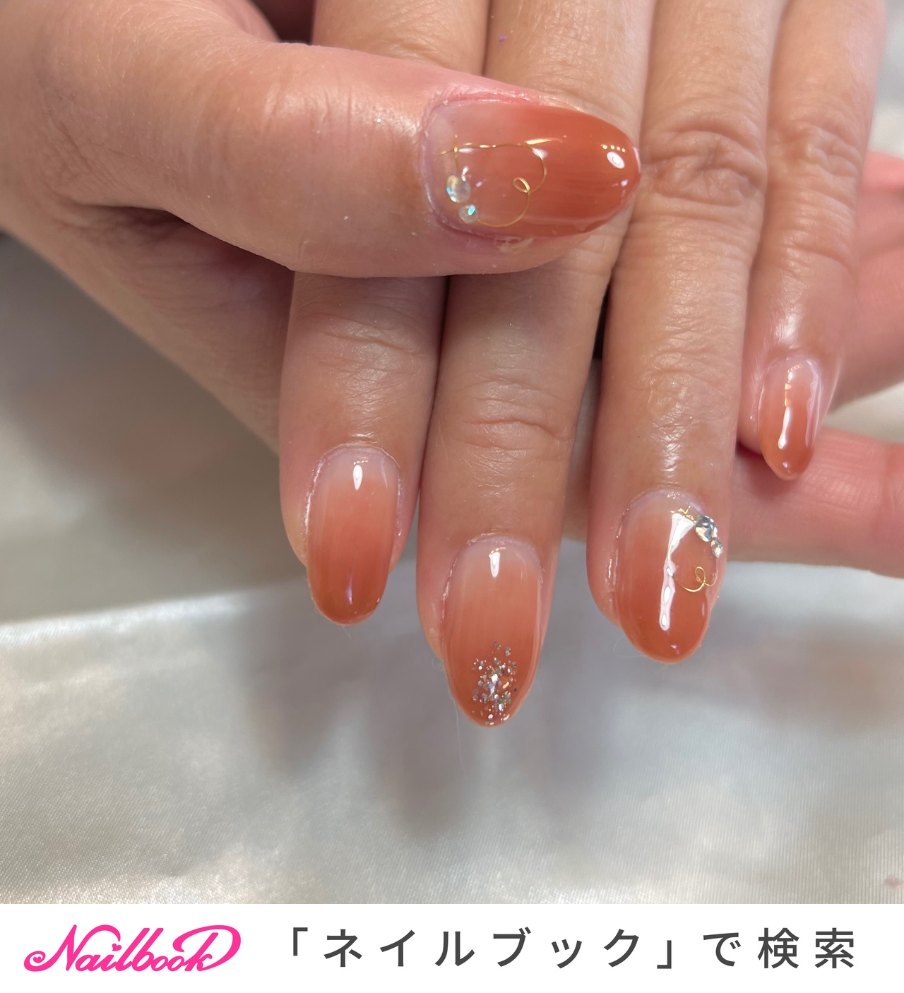 シンプル/ハート - 松山プライベートサロン♡minail-ミネイル-のネイルデザイン[No.7063464]｜ネイルブック