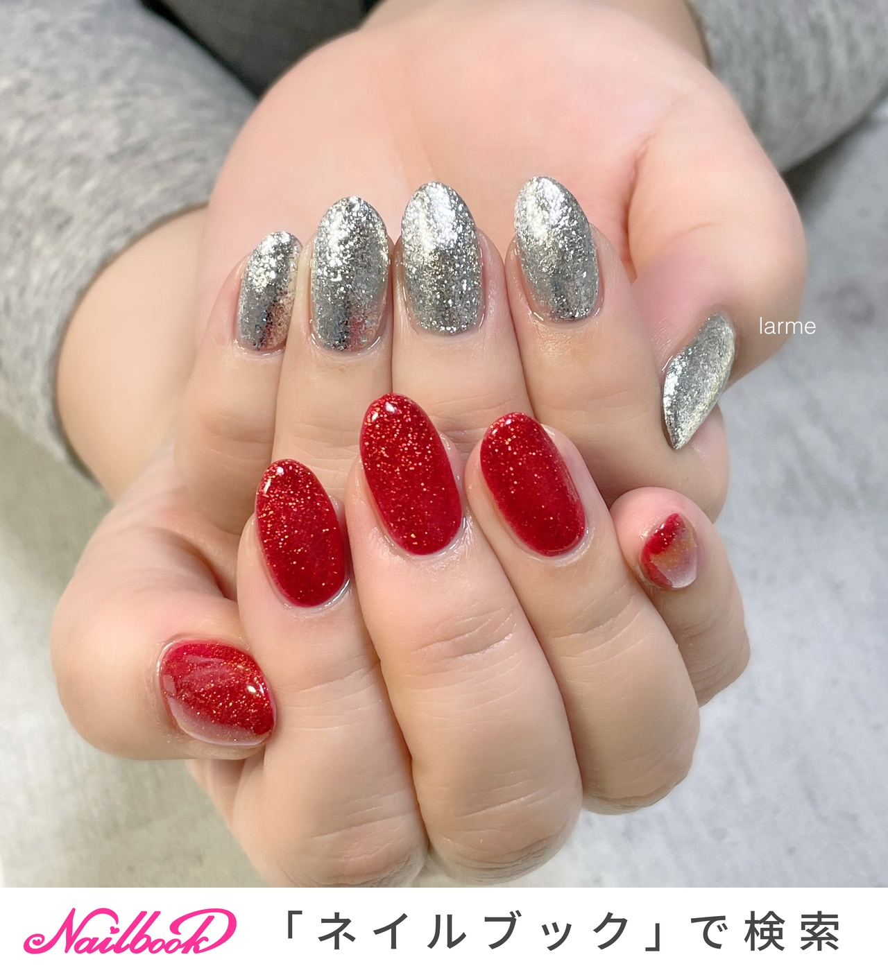 ２９パイ小径ハンドル　赤白ラメ 29パイ小径ハンドル 赤白ラメ - メルカリ