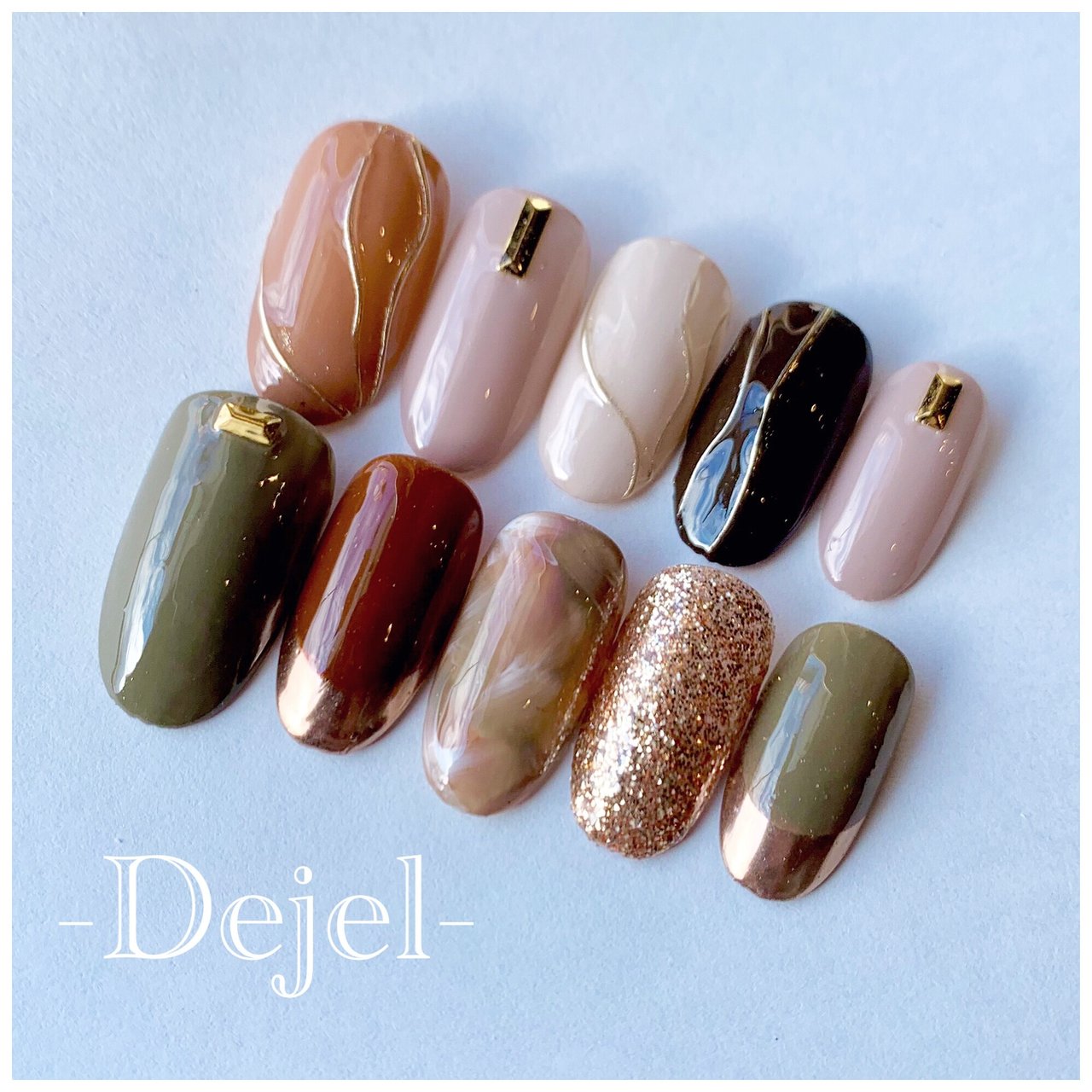 冬 オールシーズン パーティー 女子会 ハンド Nail Salon Dejel ディジェールのネイルデザイン No ネイルブック