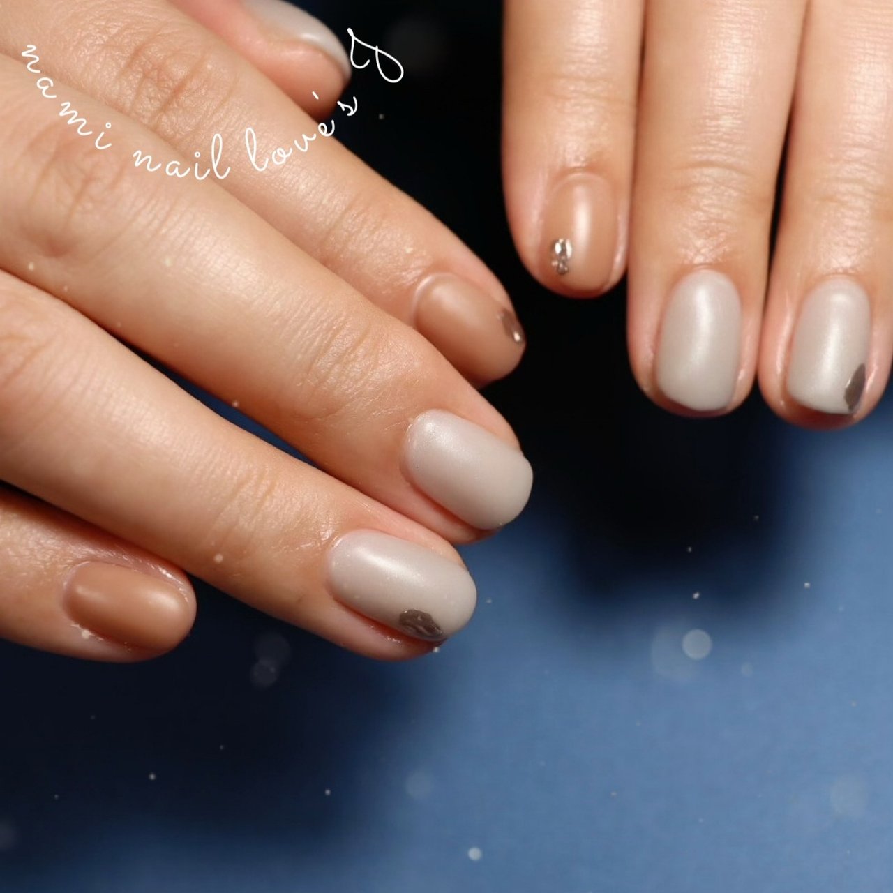 オールシーズン 卒業式 入学式 オフィス ハンド Private Nail Salon Nami Nail Love S J のネイル デザイン No ネイルブック