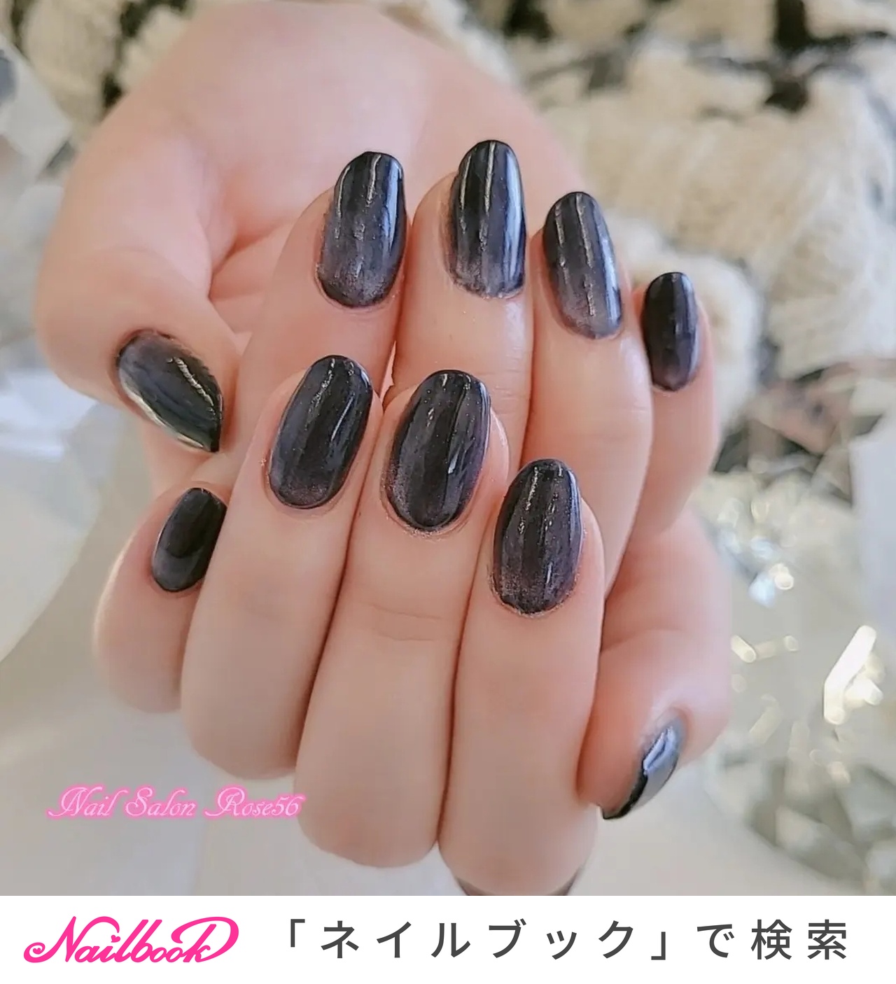 オールシーズン/ハンド/ワンカラー/マグネット/ミディアム