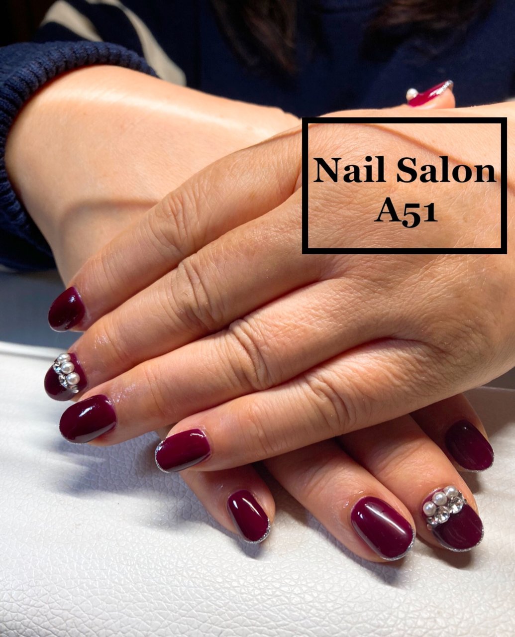 秋 冬 バレンタイン ハンド シンプル Nail Salon A51のネイルデザイン No ネイルブック