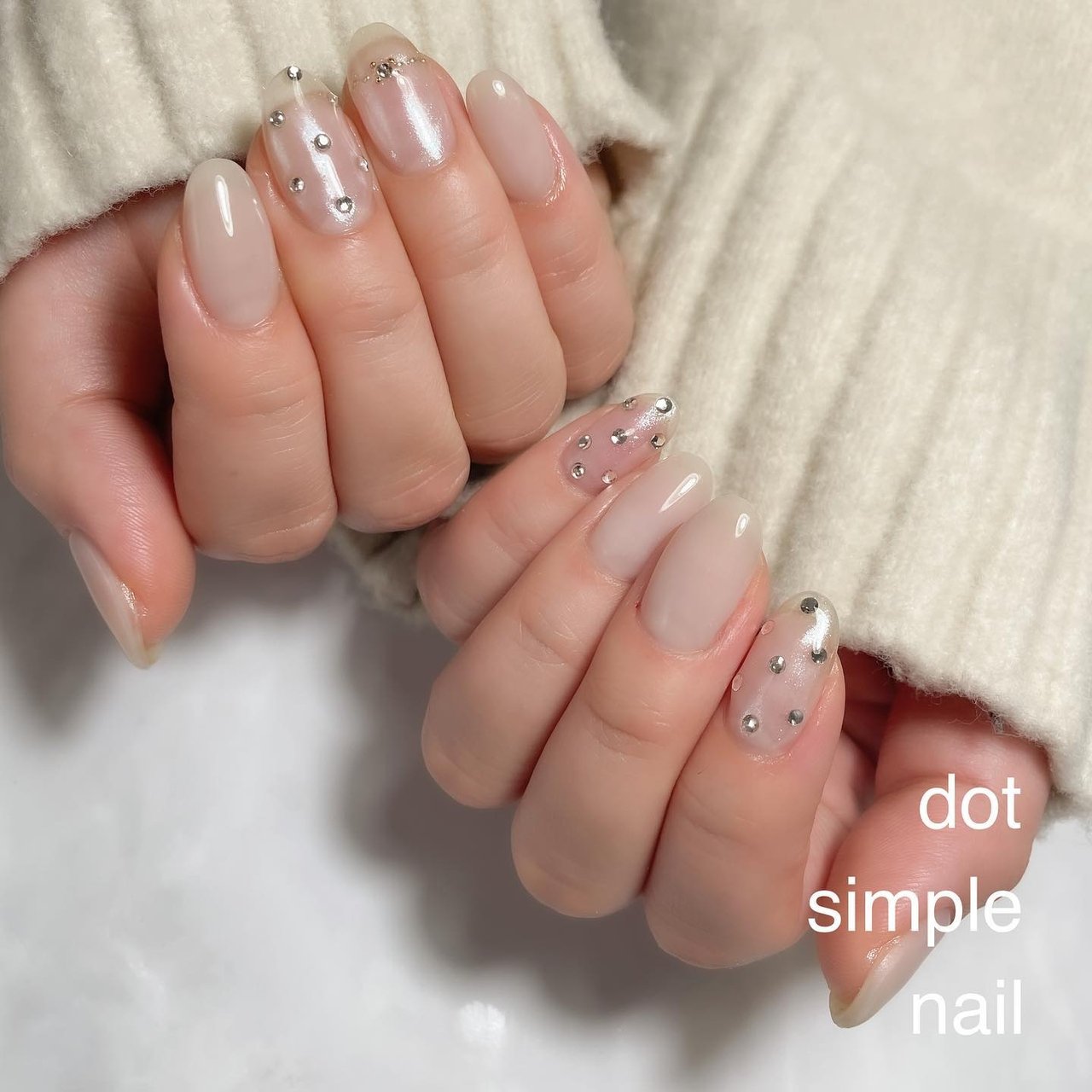 冬 ブライダル パーティー デート ハンド Bijou Nail 0701のネイルデザイン No ネイルブック