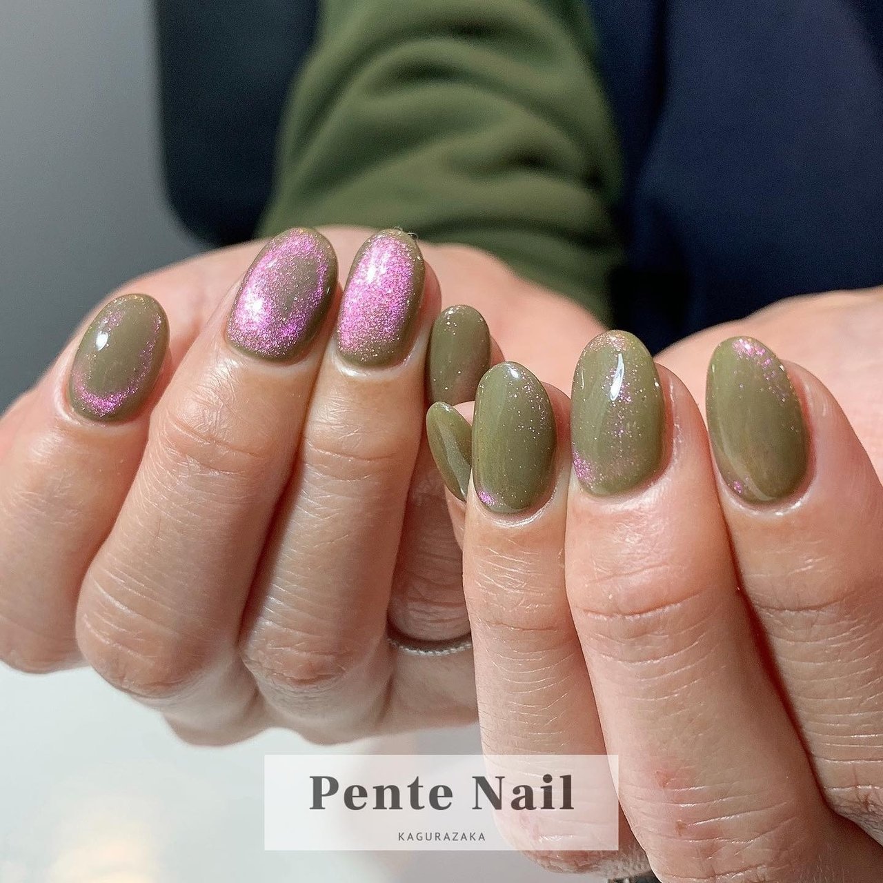 オールシーズン オフィス 女子会 ハンド シンプル Pente Nailのネイルデザイン No ネイルブック